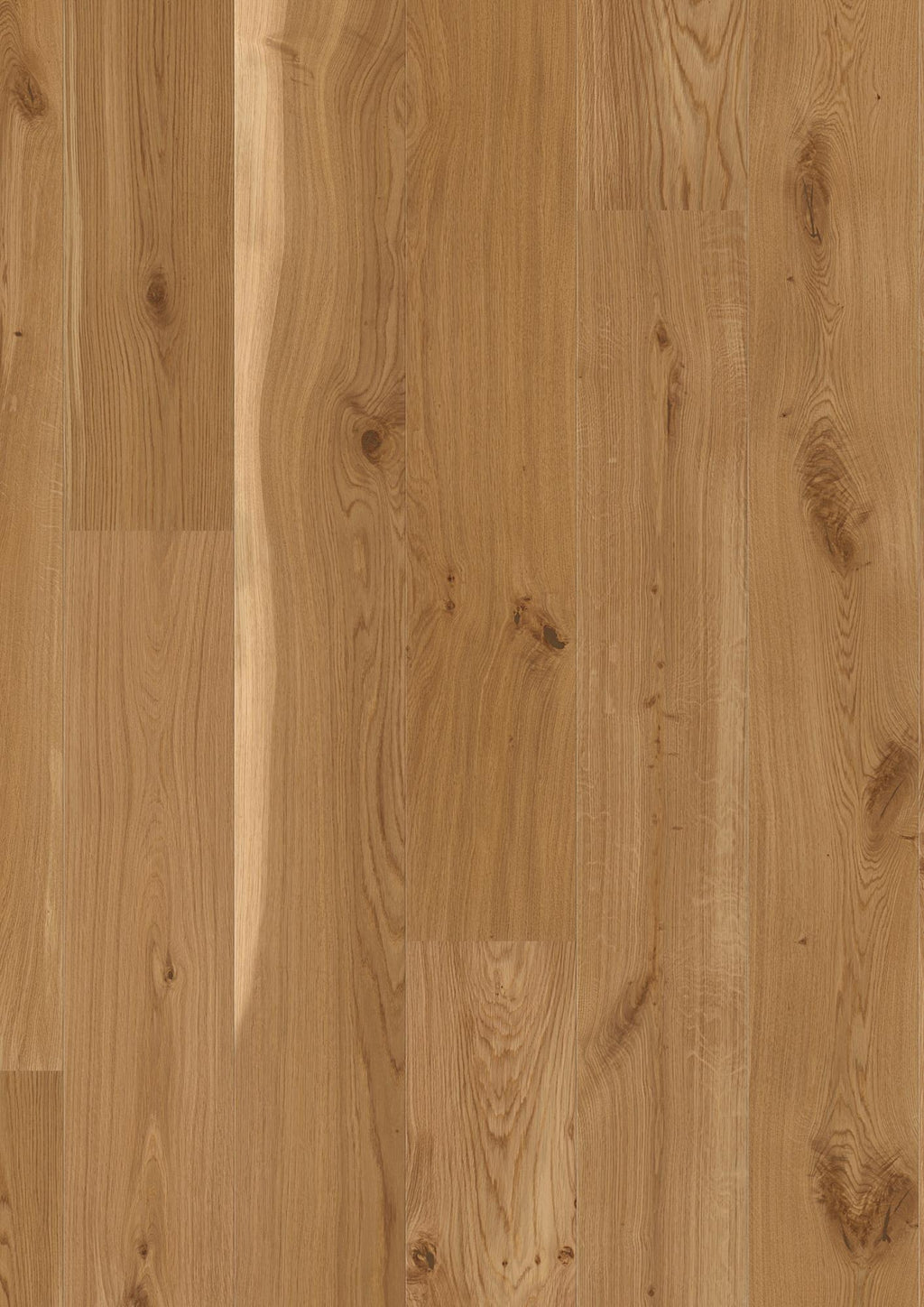 Boen Vivo Engineered Oak Planks Flooring, Unbrushed & L/Natural: 14.0 x 209 x 2,200 mm