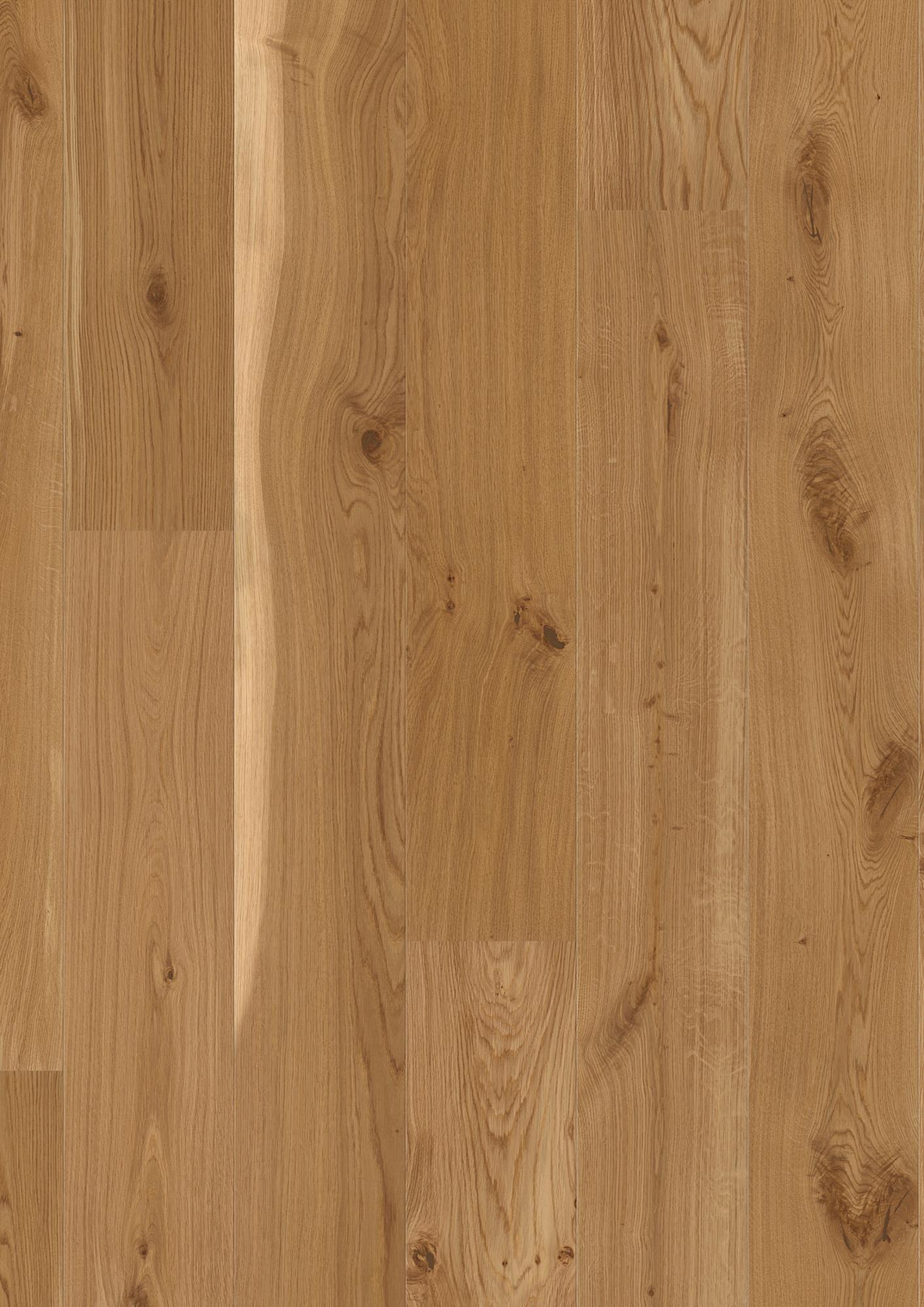 Boen Vivo Engineered Oak Planks Flooring, Unbrushed & L/Natural: 14.0 x 209 x 2,200 mm