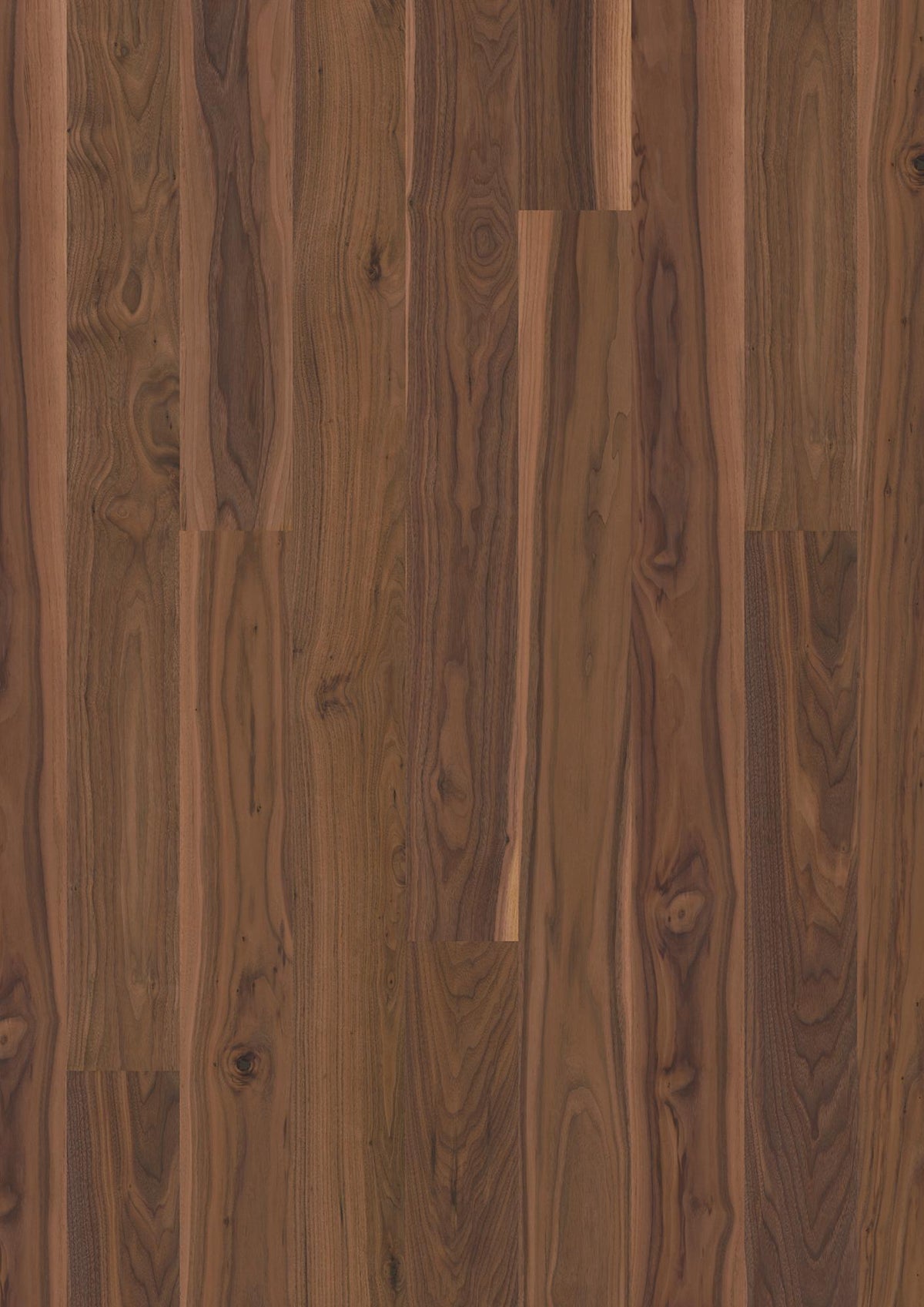 Boen Animoso Engineered American Walnut Planks Flooring, L/Matt: 14.0 x 138 x 2,200 mm