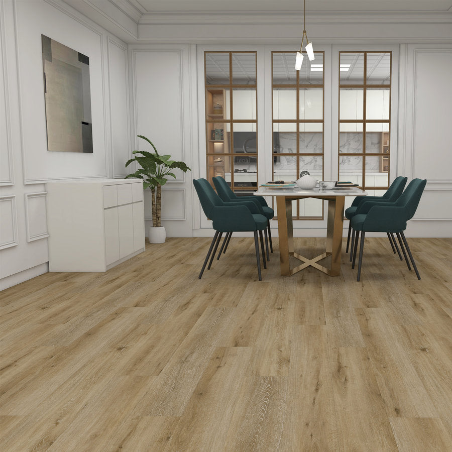 Ovara Latte Oak Planks LVT Flooring: 5.5 x 180 x 1,220 mm