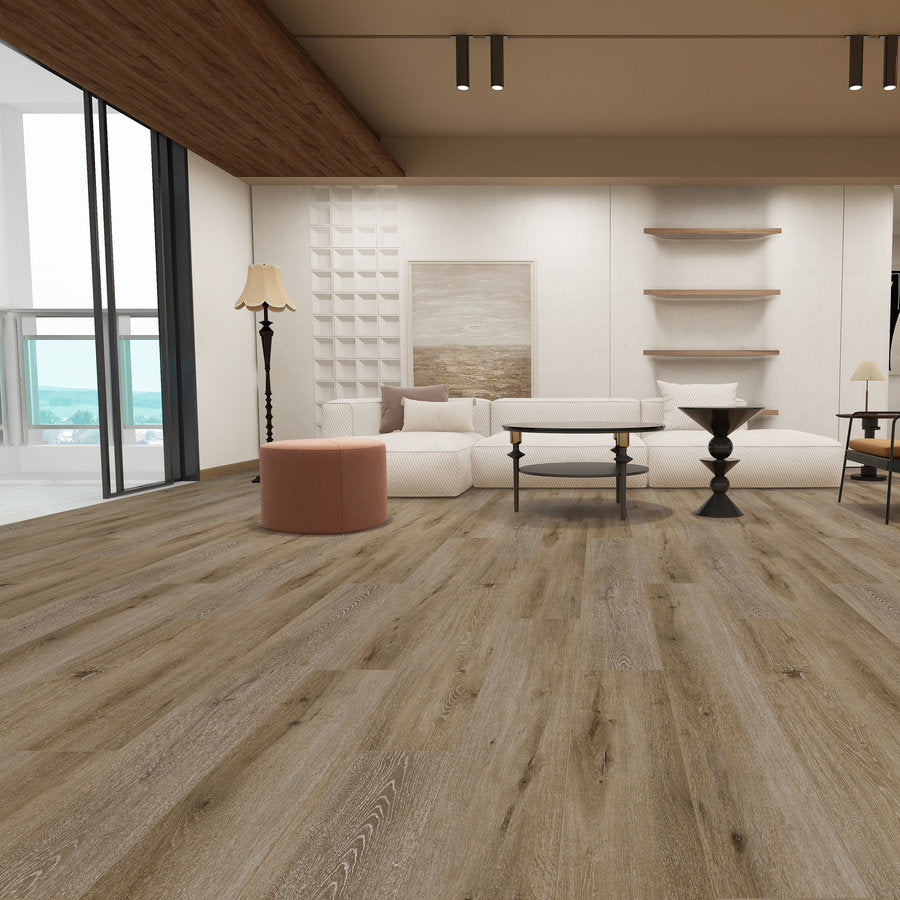 Ovara Washed & Smoked Oak Planks LVT Flooring: 5.5 x 180 x 1,220 mm