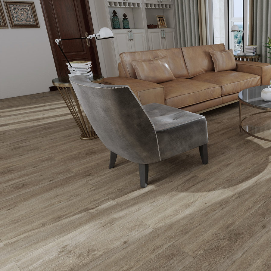 Ovara Pebble Grey Oak Planks LVT Flooring: 5.5 x 180 x 1,220 mm