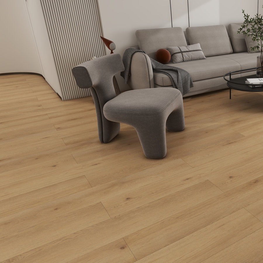 Ovara Pure Satin Oak Planks LVT Flooring: 5.5 x 180 x 1,220 mm