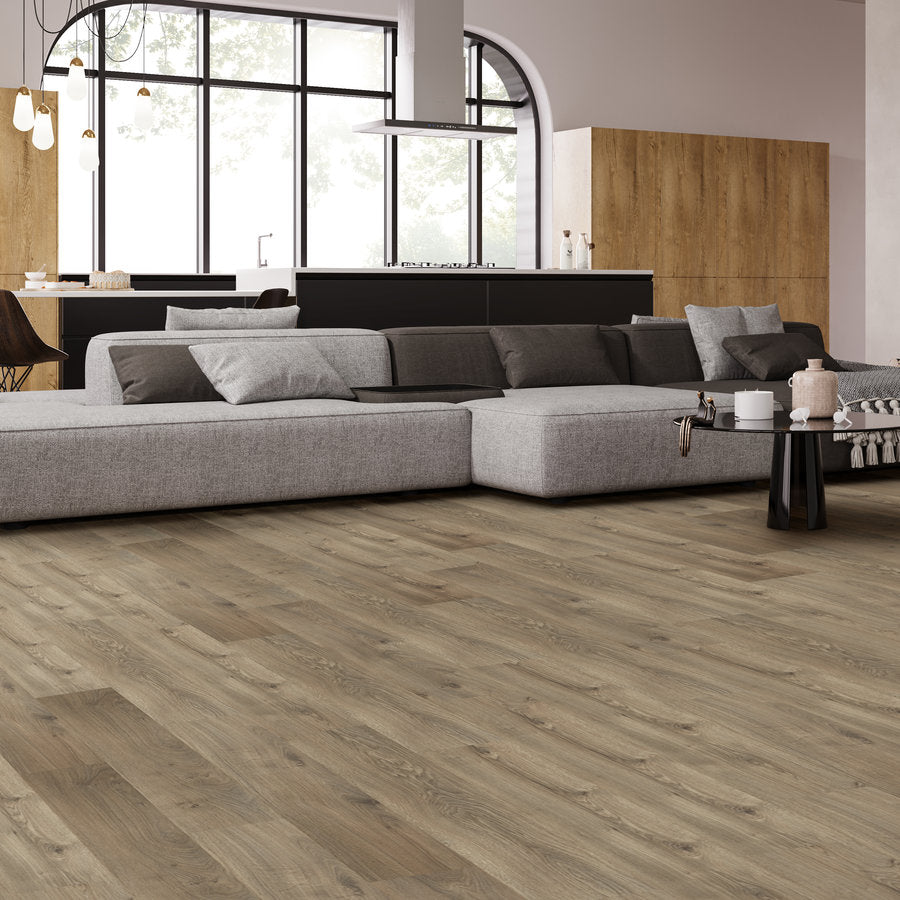 Ovara Delaware Oak Planks Laminate Flooring: 8.0 x 197 x 1,205 mm