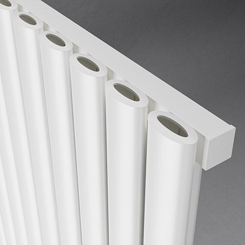 Helmsley Vertical White Aluminium Radiator 1800mm (H) x 522mm (W)
