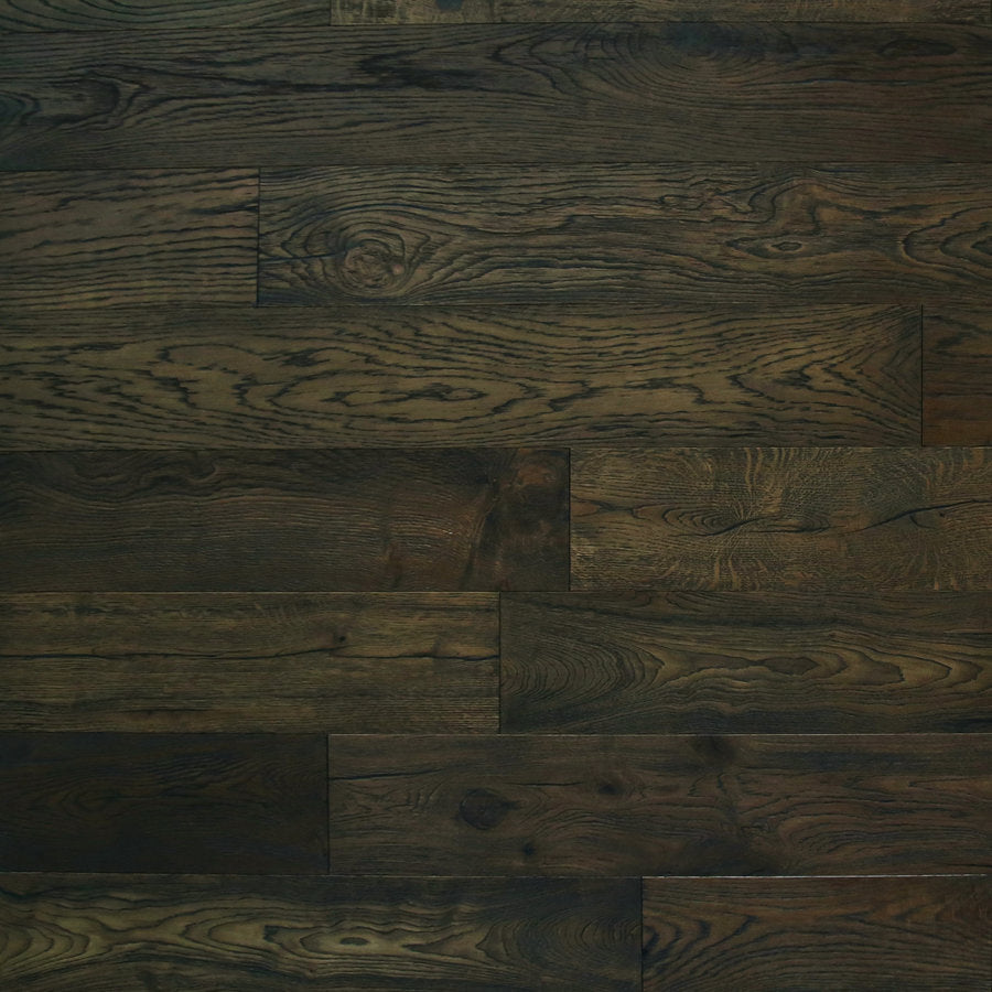 Ovara Antique Engineered Old Charm Oak Planks Flooring, Brushed & Hard Wax Oiled: 20.0 x 190 x 1,900 mm