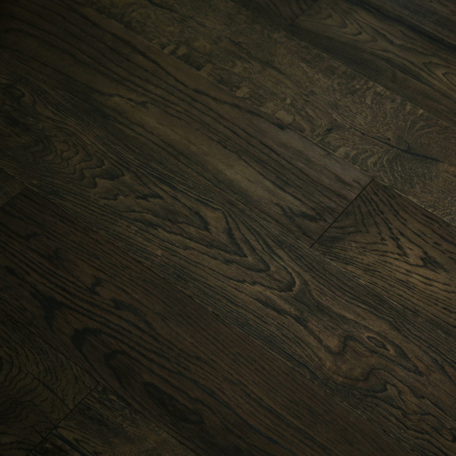 Ovara Antique Engineered Old Charm Oak Planks Flooring, Brushed & Hard Wax Oiled: 20.0 x 190 x 1,900 mm