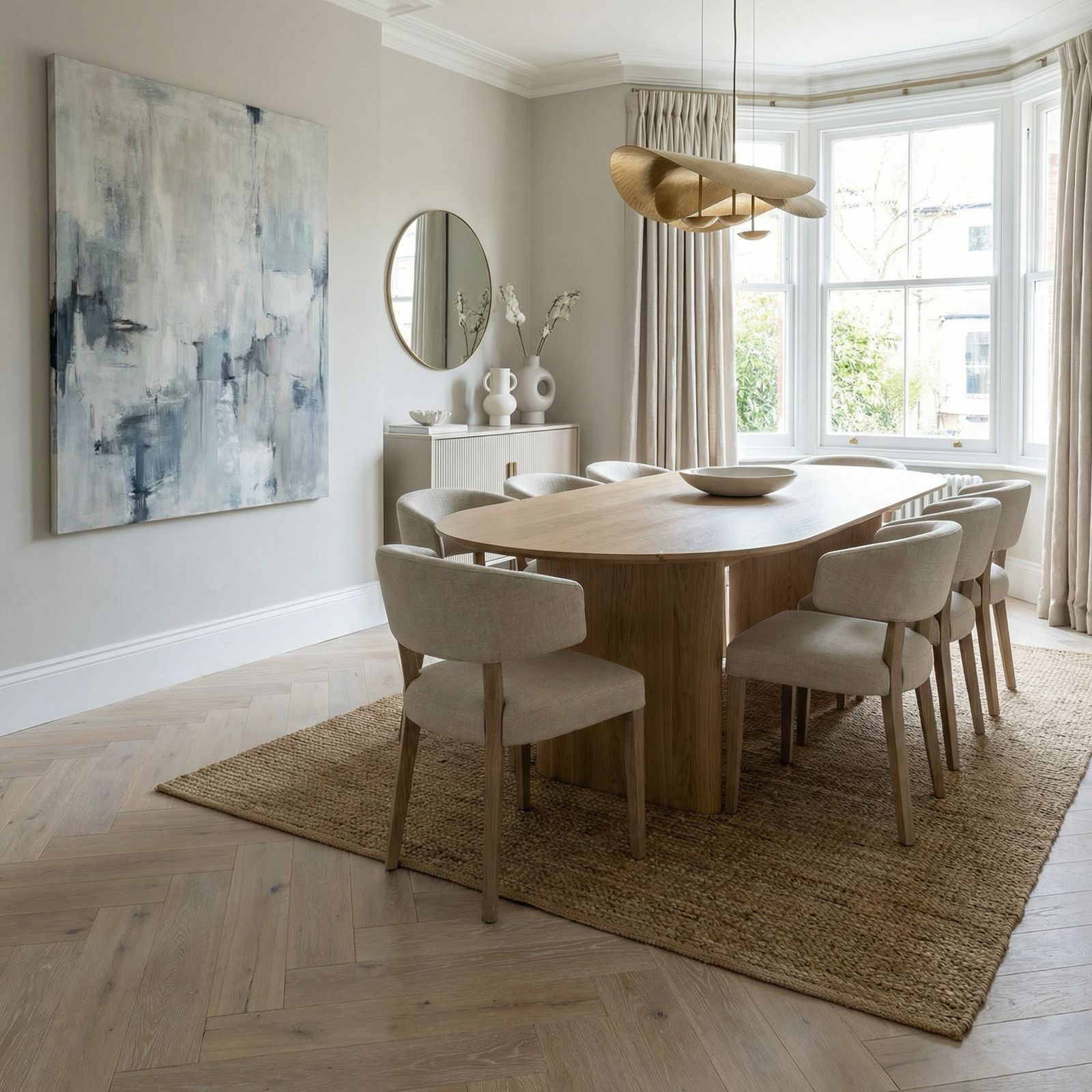 Ovara Antique Engineered Edlingham Oak Herringbone Flooring, Brushed & Matt Lacquered Antique: 15.0 x 125 x 625 mm
