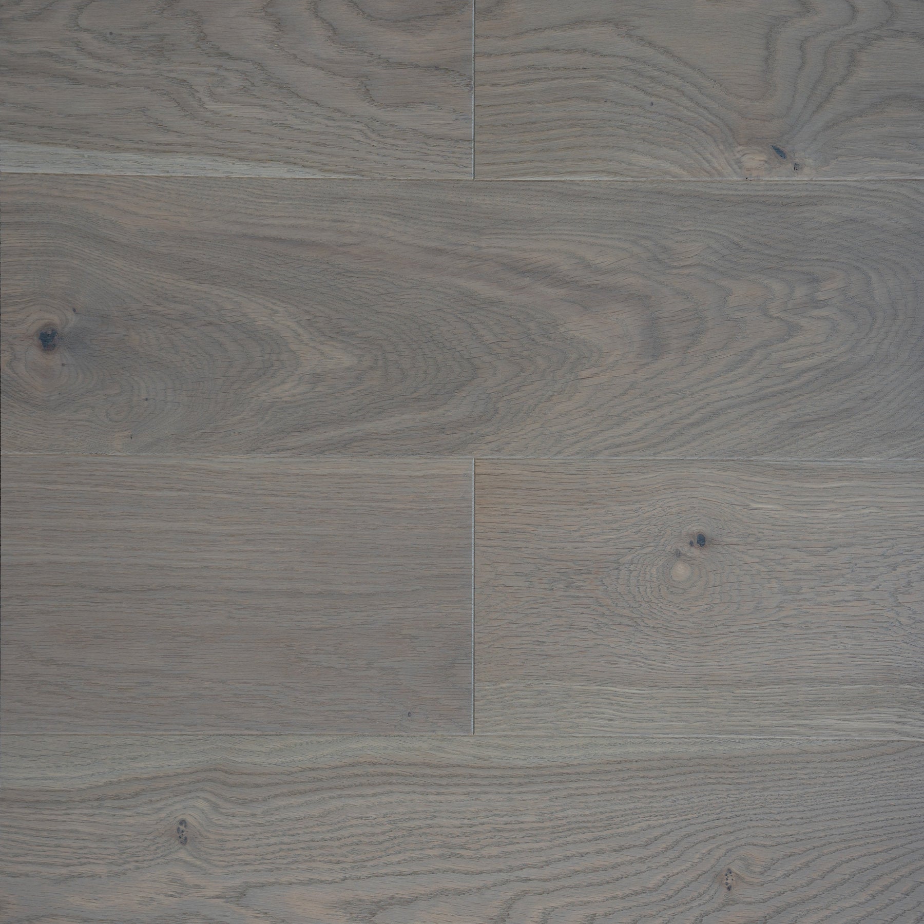 Ovara  Engineered Grey Oak Planks Flooring, Brushed & Matt Lacquered: 14.0 x 155 x 1,092 mm