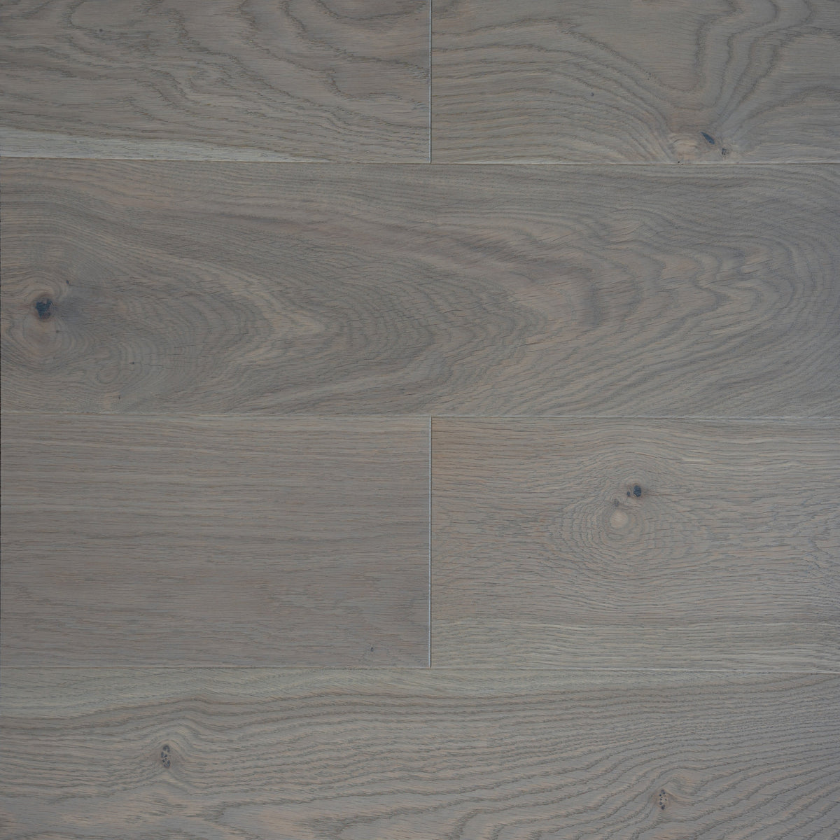 Ovara Engineered Grey Oak Planks Flooring, Brushed & Matt Lacquered: 14.0 x 155 x 1,092 mm