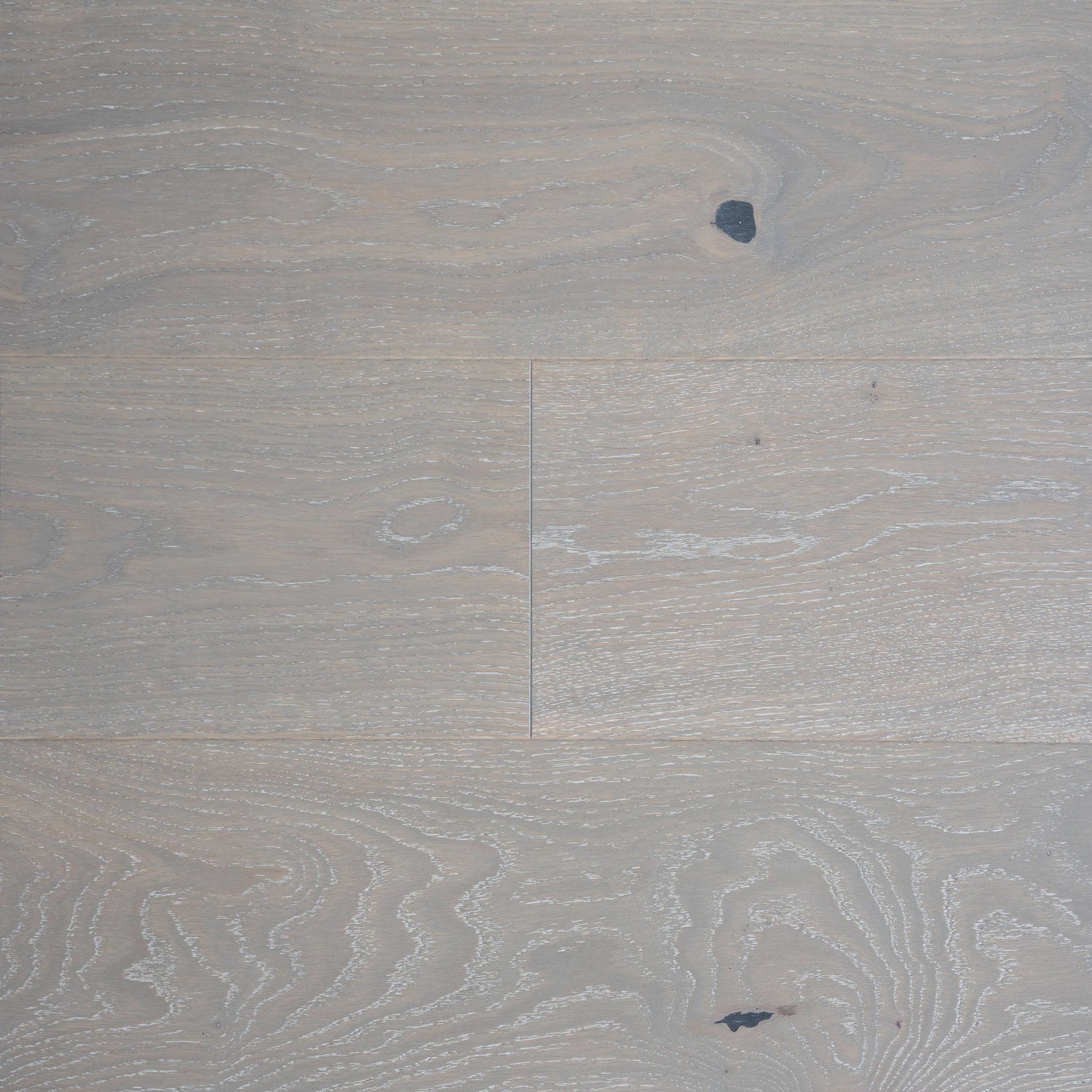 Ovara  Engineered Clay Grey Oak Planks Flooring, Brushed & Matt Lacquered: 14.0 x 180 x 1,800 mm