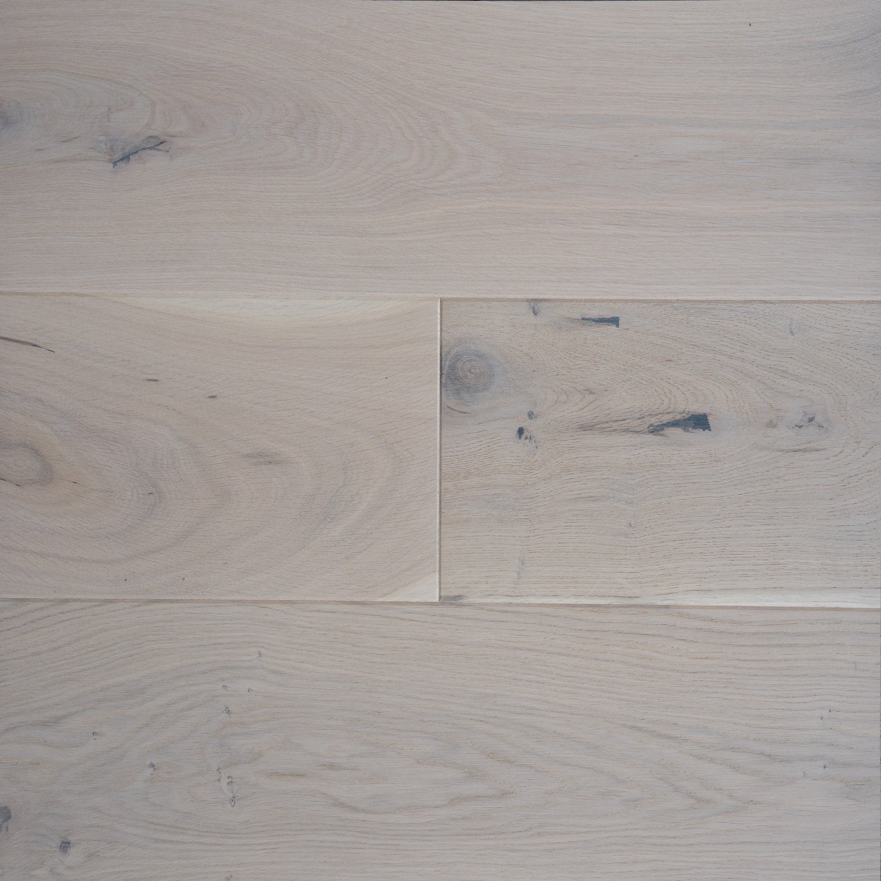 Ovara  Engineered Planked White Oak Planks Flooring, Brushed & Matt Lacquered: 14.0 x 180 x 1,800 mm