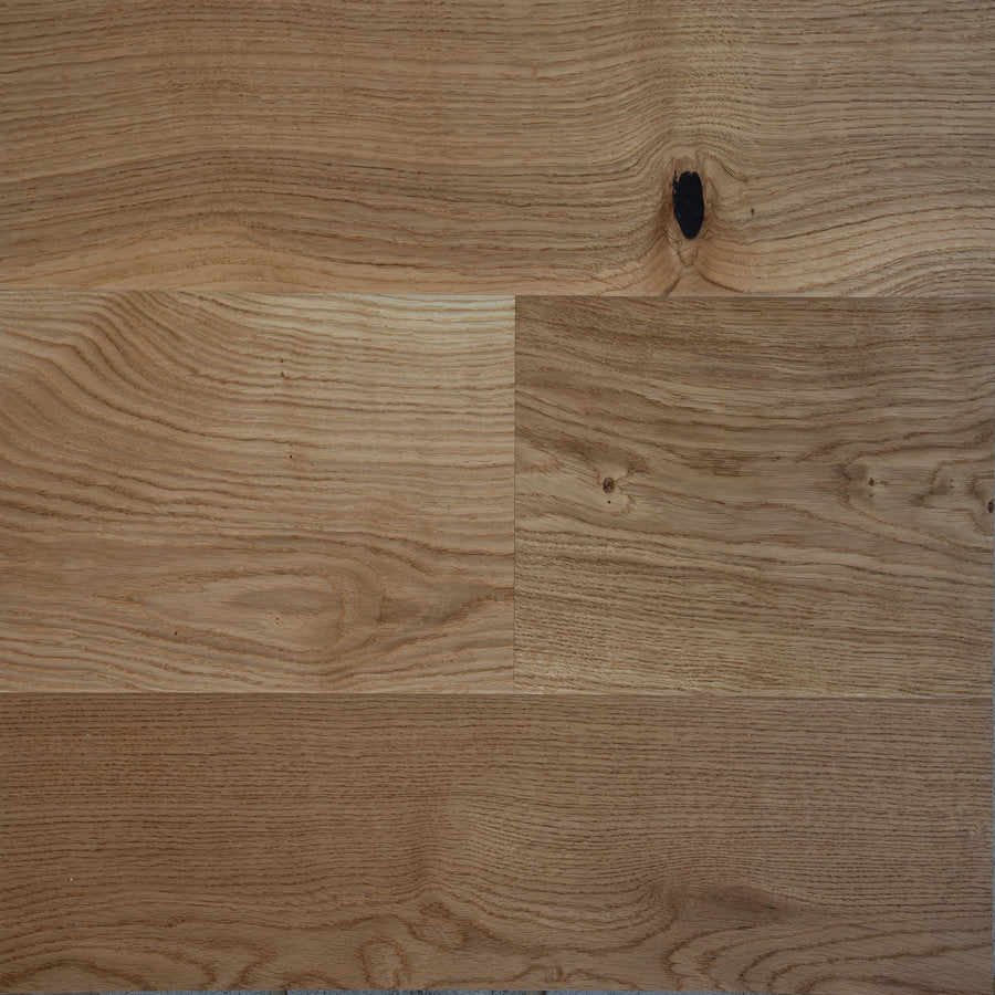 Ovara  Engineered Natural Oak Planks Flooring, Brushed & Matt Lacquered: 14.0 x 207 x 2,200 mm