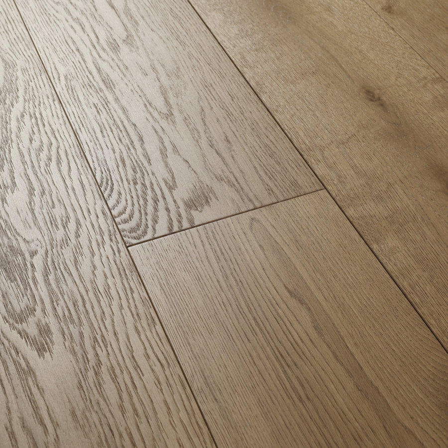 Ovara Engineered Natural Oak Planks Flooring, Brushed & UV Oiled: 20.0 x 191 x 1,900 mm