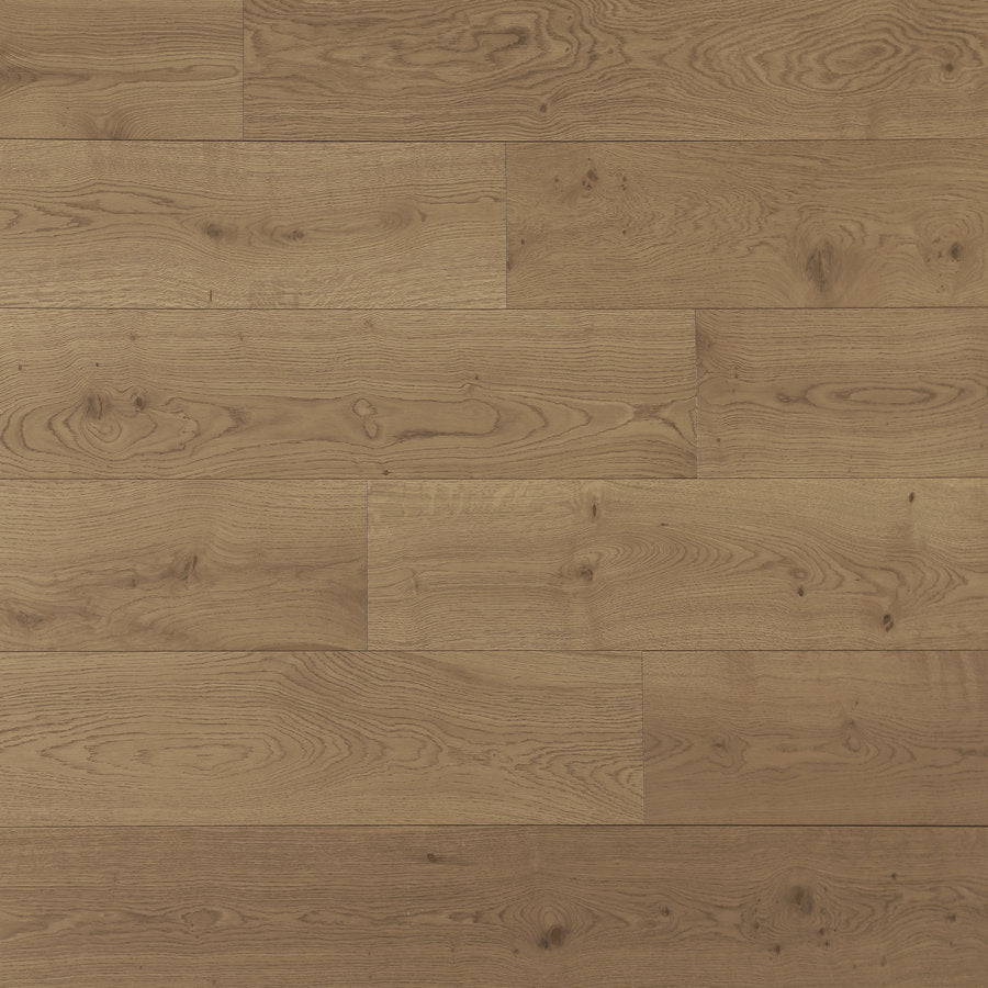 Ovara Engineered Natural Oak Planks Flooring, Brushed & UV Oiled: 20.0 x 191 x 1,900 mm