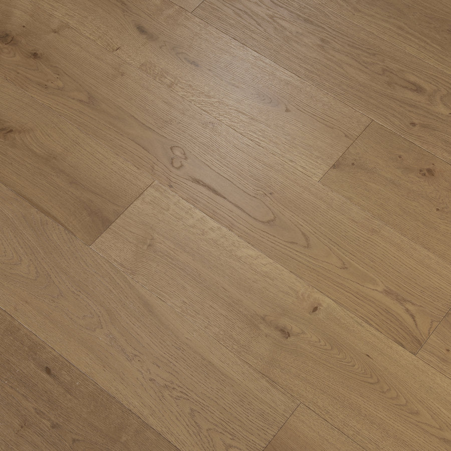 Ovara Engineered Natural Oak Planks Flooring, Brushed & UV Oiled: 20.0 x 191 x 1,900 mm