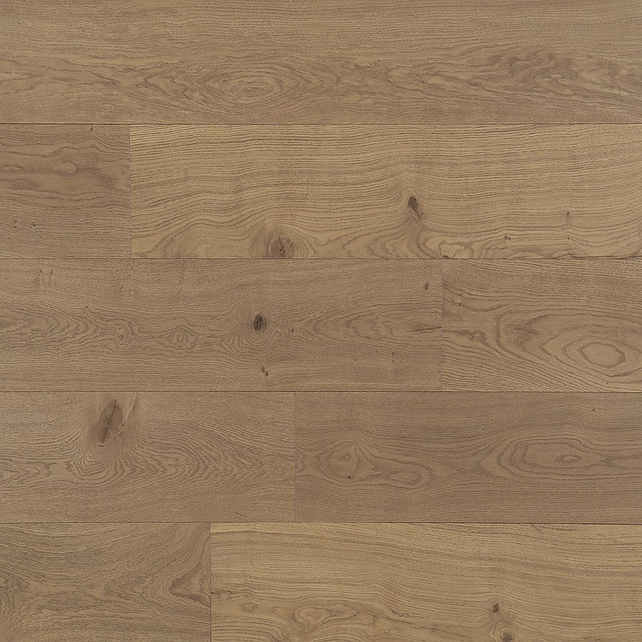 Ovara  Engineered Natural Oak Planks Flooring, Brushed & Unfinished: 20.0 x 240 x 2,200 mm