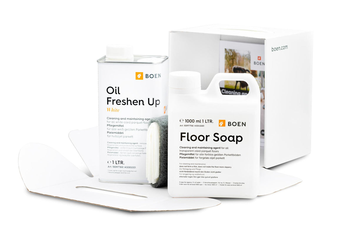 Boen Care & Maintenance Kit - White oiled floors