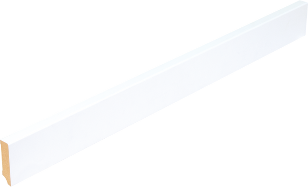 Boen MDF Skirting Prof 17 white 16x58x2400mm