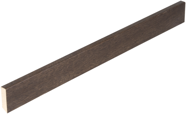 Boen Veneered Skirting, Smoked Oak /  Brazilian Brown 16x58x2400mm