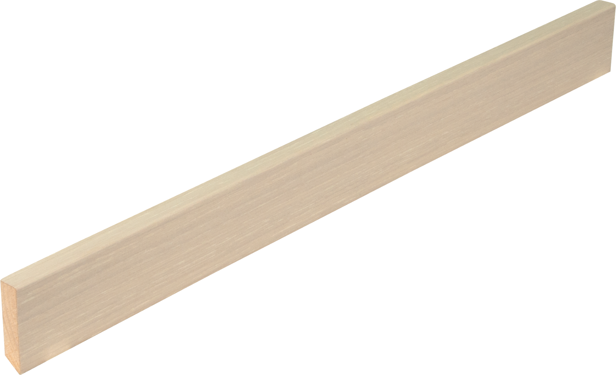 Boen Veneered Skirting, Oak White Stone / Oak  White Nights / Oak Pale White 16x58x2400mm
