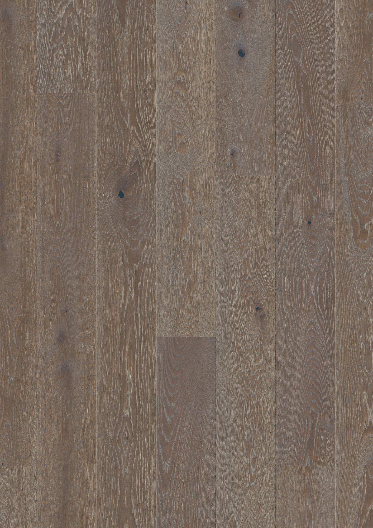 Boen Vivo Engineered Graphite Oak Planks Flooring, Brushed & L/Natural: 13.2 x 181 x 2,200 mm