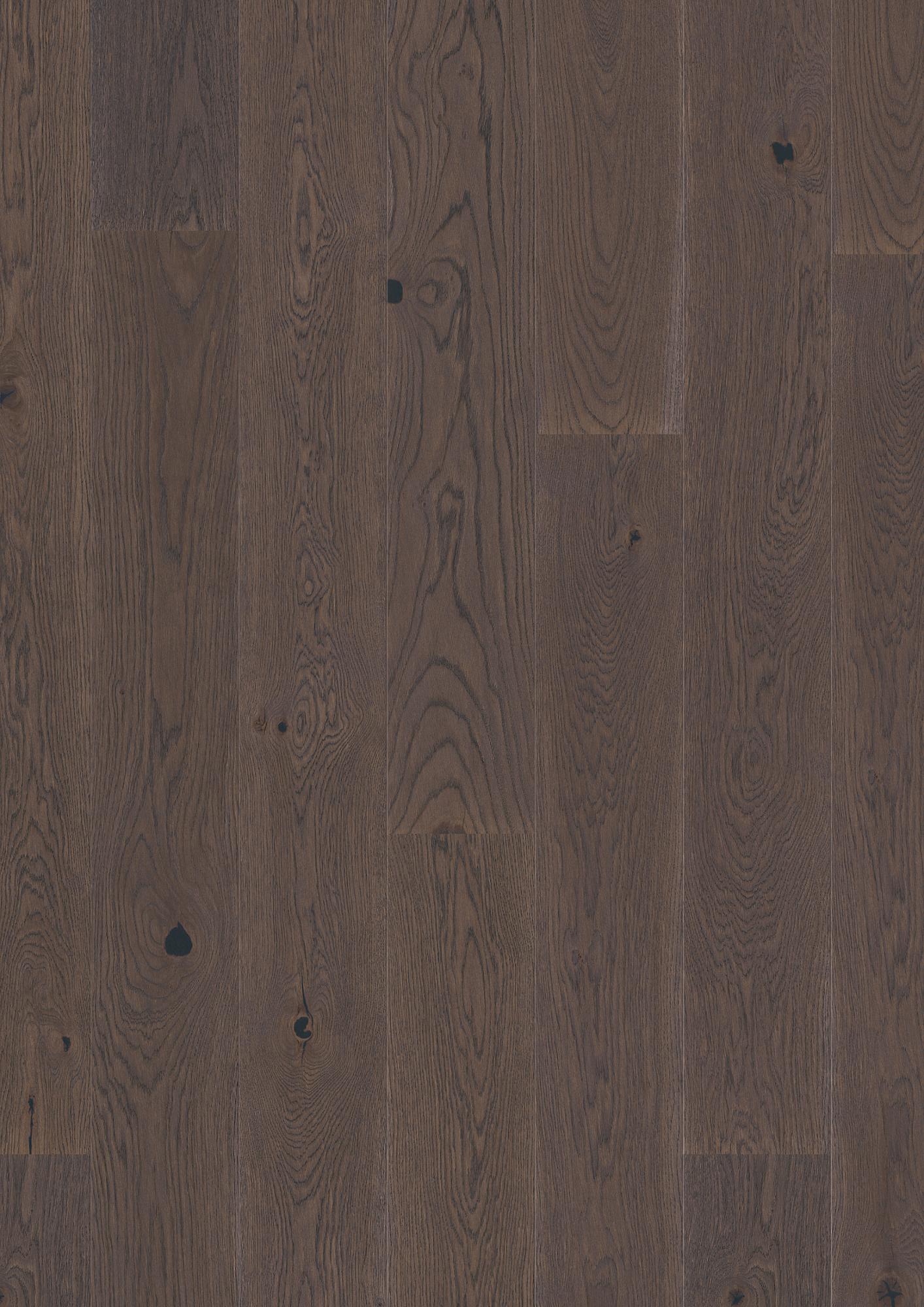 Boen Vivo Engineered Brown Jasper Oak Planks Flooring, Brushed & L/Natural: 13.2 x 181 x 2,200 mm
