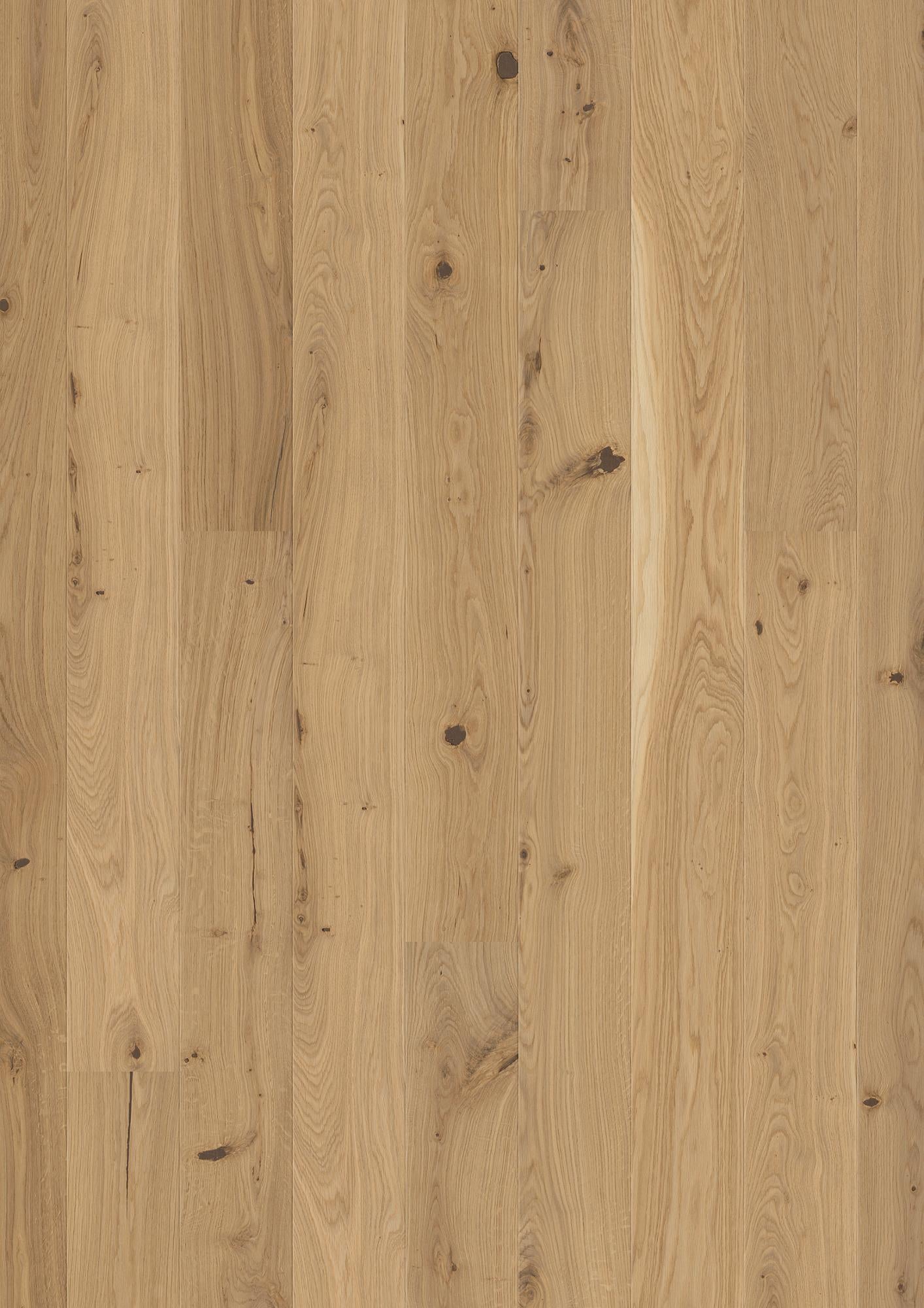 Boen Vivo Engineered Authentic Oak Planks Flooring, Brushed & L/Natural: 14.0 x 138 x 2,200 mm