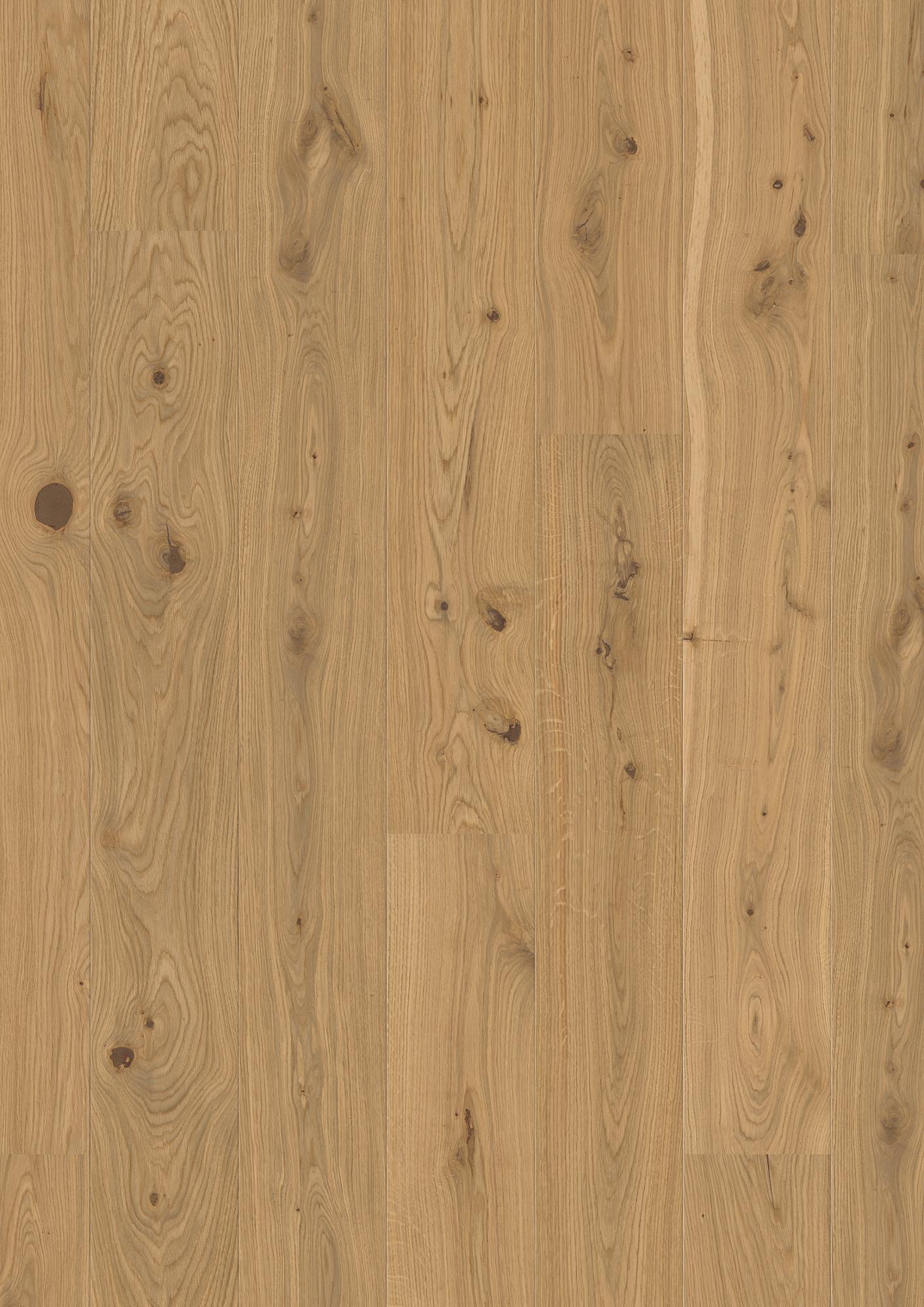 Boen Vivo Engineered Authentic Oak Planks Flooring, Brushed & L/Natural: 13.2 x 181 x 2,200 mm
