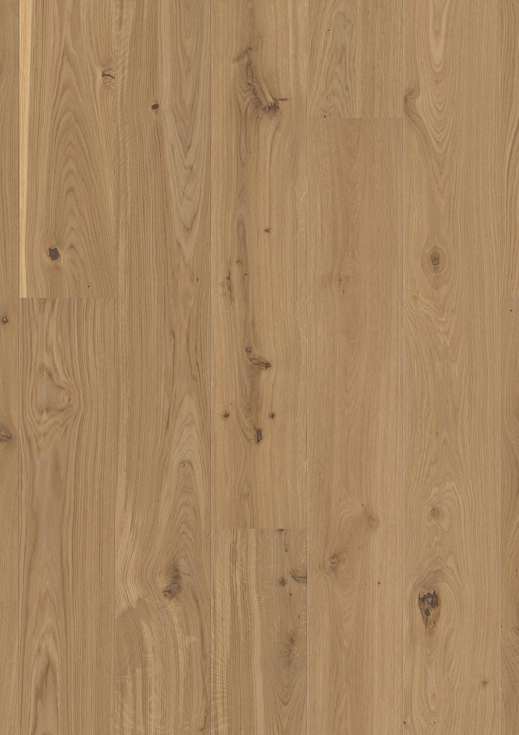Boen Vivo Engineered Authentic Oak Planks Flooring, Brushed & L/Natural: 14.0 x 209 x 2,200 mm