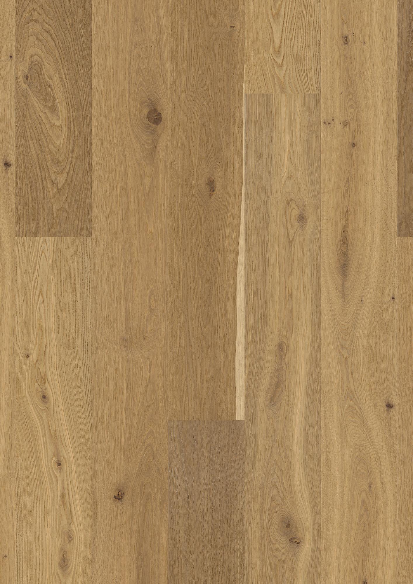Boen Animoso Engineered Semi Smoked Oak Planks Flooring, Brushed & L/Pure: 14.0 x 209 x 2,200 mm