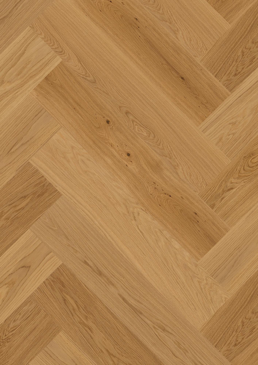 Boen Adagio Engineered Oak Herringbone Flooring, Brushed & L/Natural, A & B Planks: 14.0 x 209 x 1,045 mm
