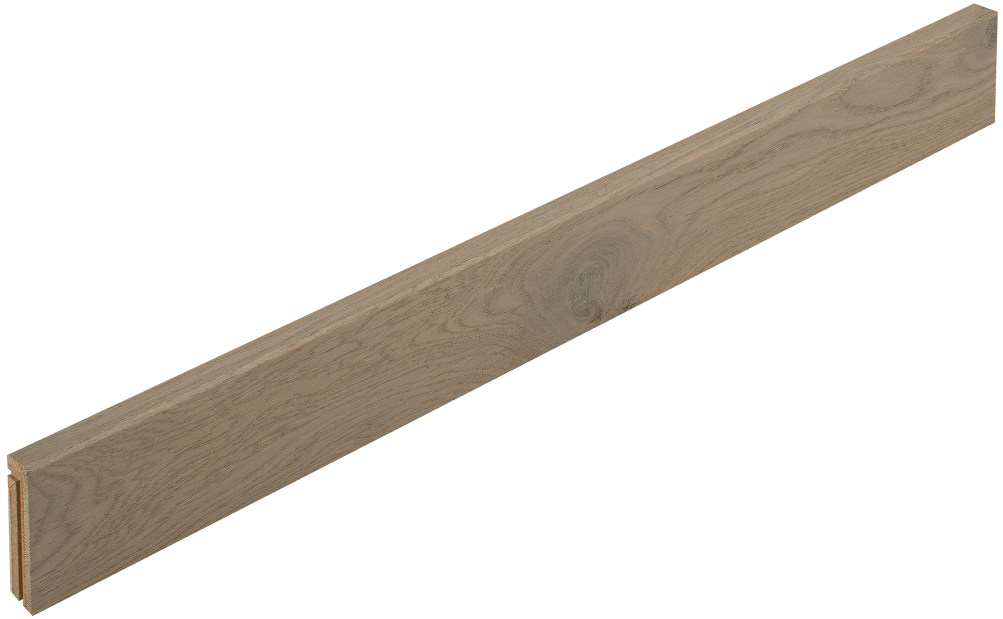 Boen Parquet Skirting, Oak Fresh  White Live Matt Plus 14x55x2180mm