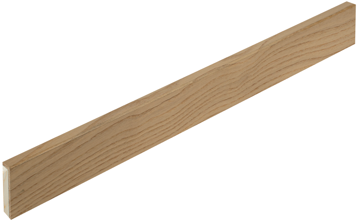 Boen Parquet Skirting, Oak Live Matt White 14x55x2180mm