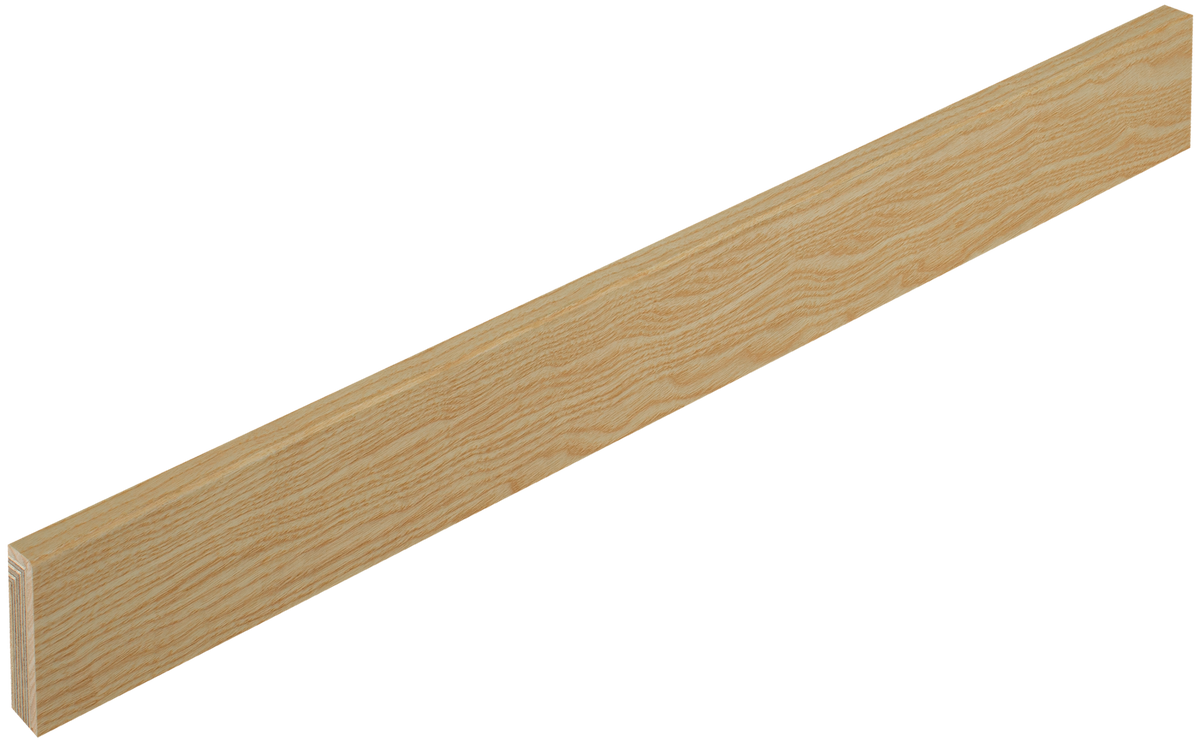Boen Parquet Skirting, Ash Live Natural 14x55x2180mm