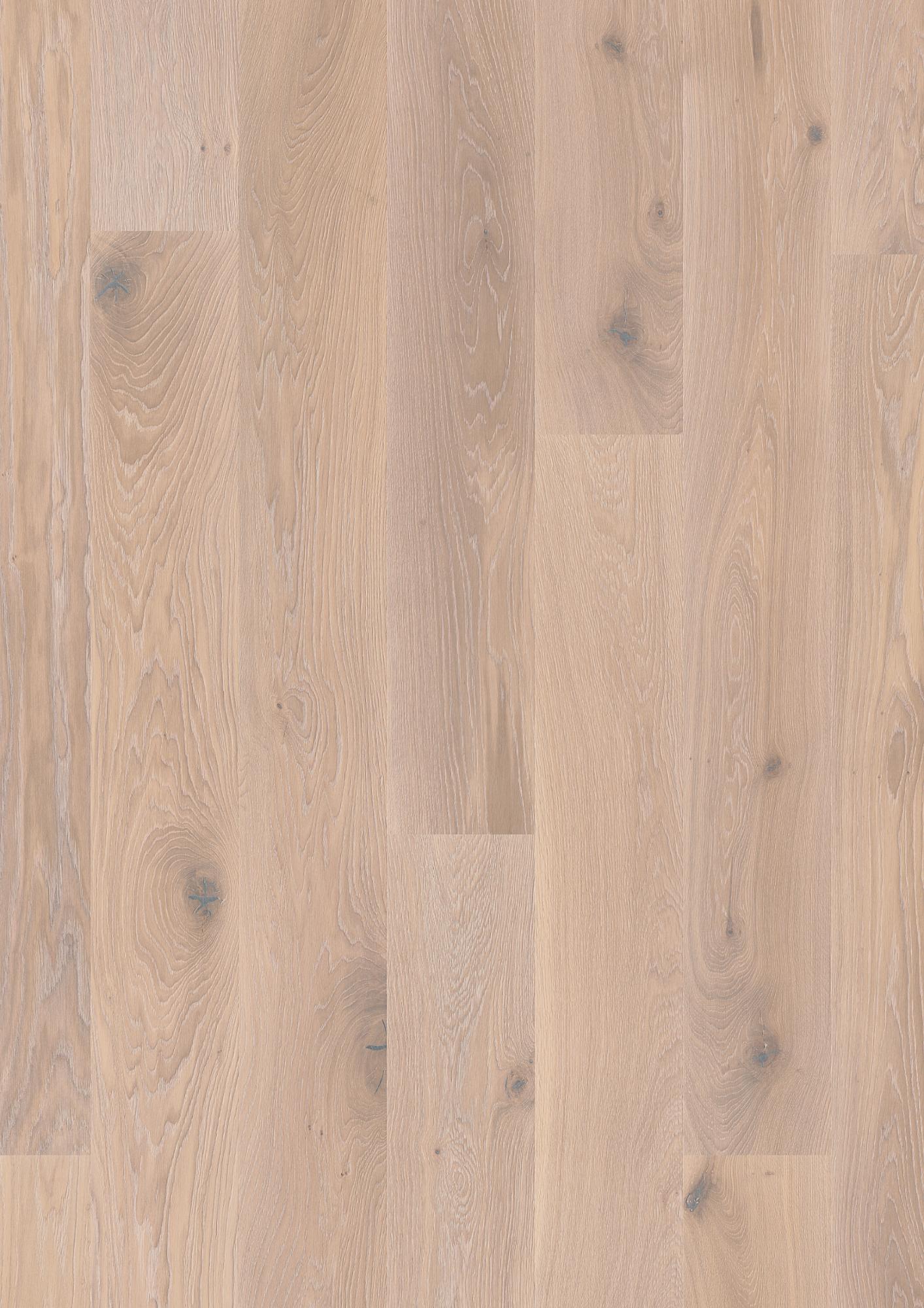 Boen Vivo Engineered White Nights Oak Planks Flooring, Double Brushed & L/Natural: 13.2 x 181 x 2,200 mm