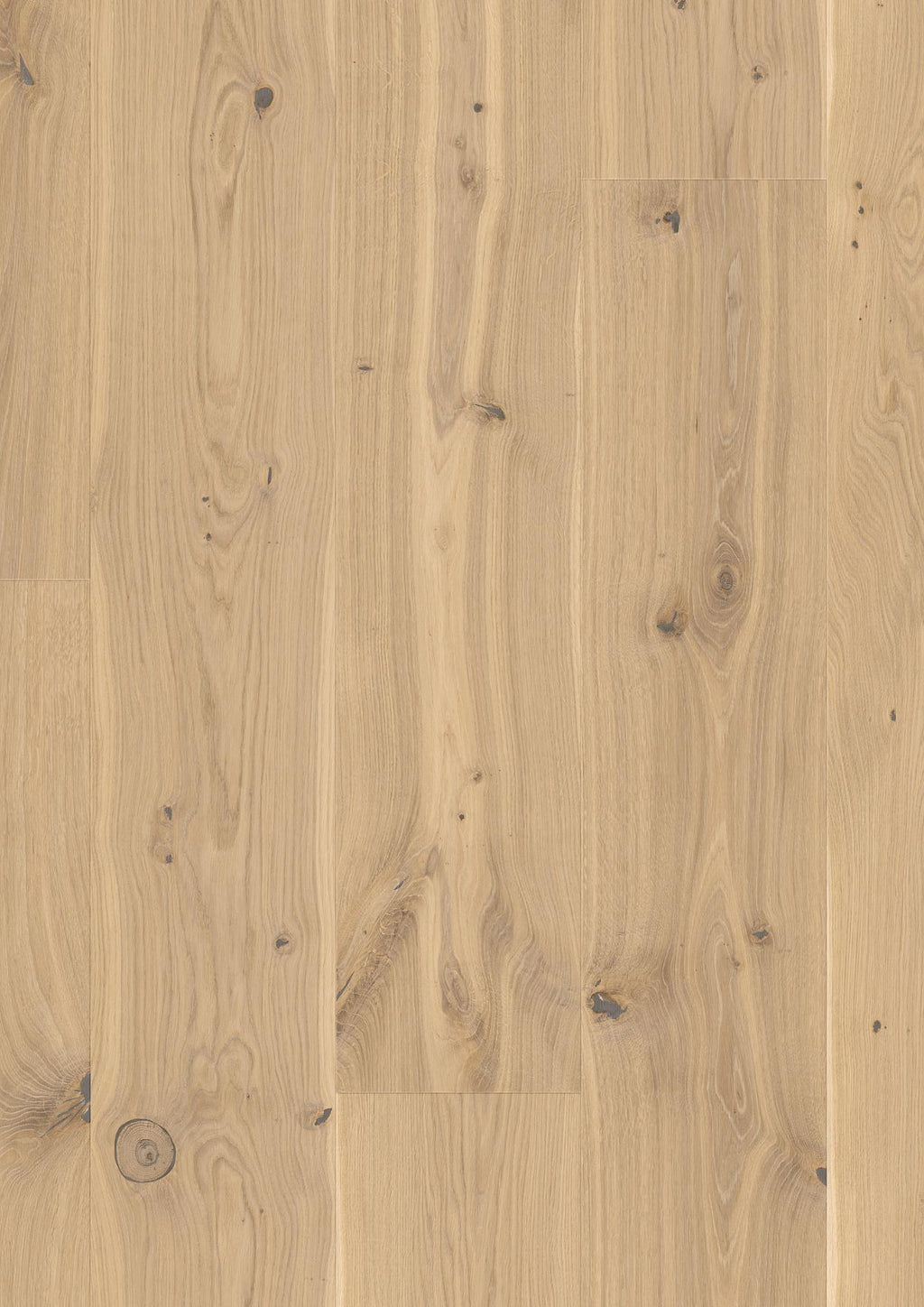 Boen Canyon Engineered White Oak Planks Flooring, Brushed & L/Pure: 15.0 x 300 x 2,750 mm