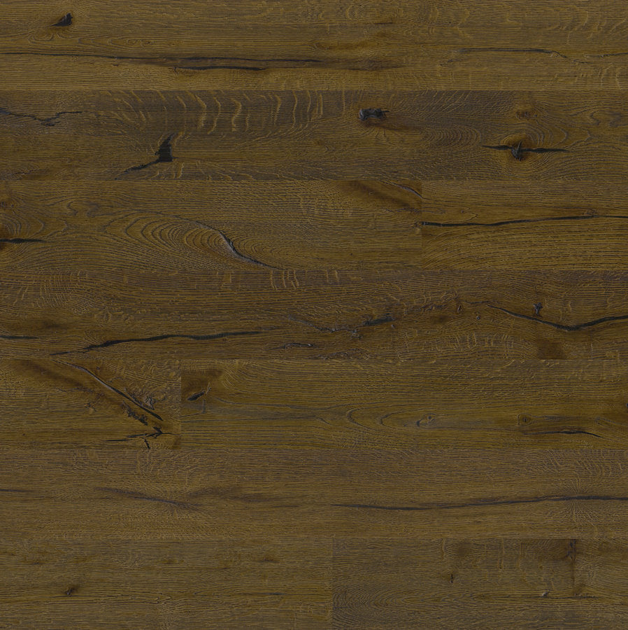 Ovara Antique Engineered Whiskey Barrel Oak Planks Flooring, Brushed & Hard Wax Oiled: 20.0 x 190 x 1,900 mm