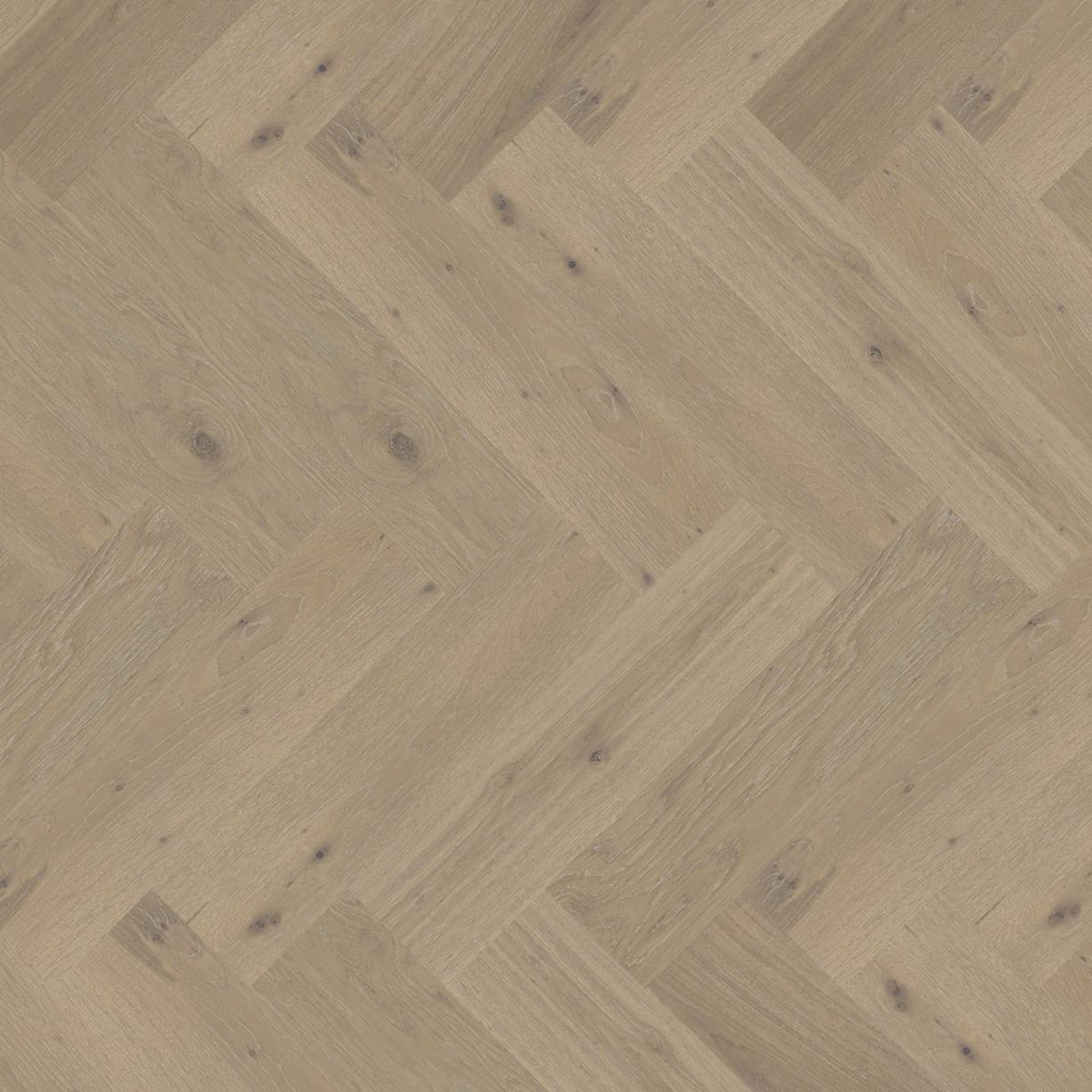 Ovara Engineered Embleton Oak Herringbone Flooring, Brushed & Matt Lacquered: 12.0 x 150 x 600 mm