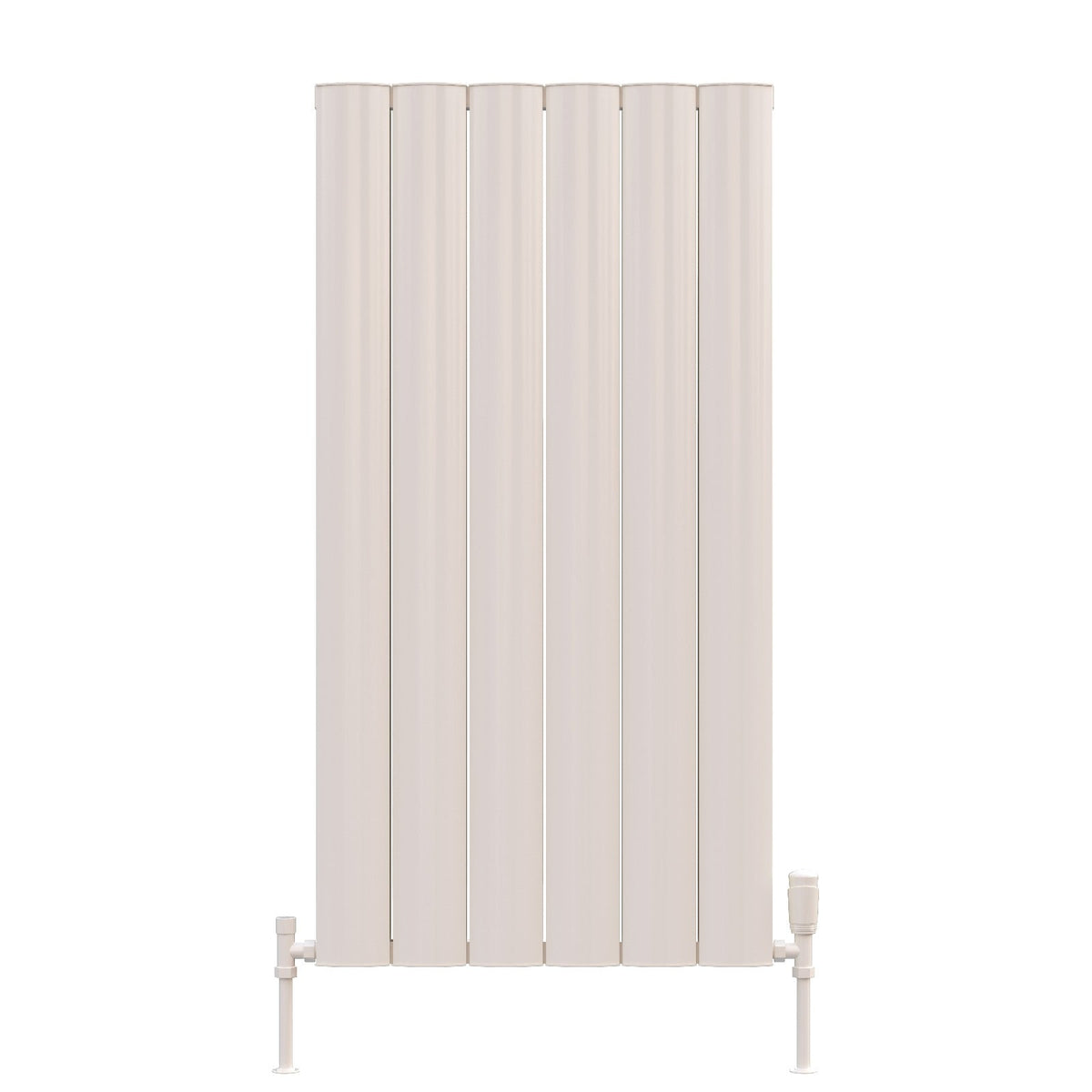 Sherborne Double Vertical White Aluminium Radiator 1800mm (H) x 516mm (W)