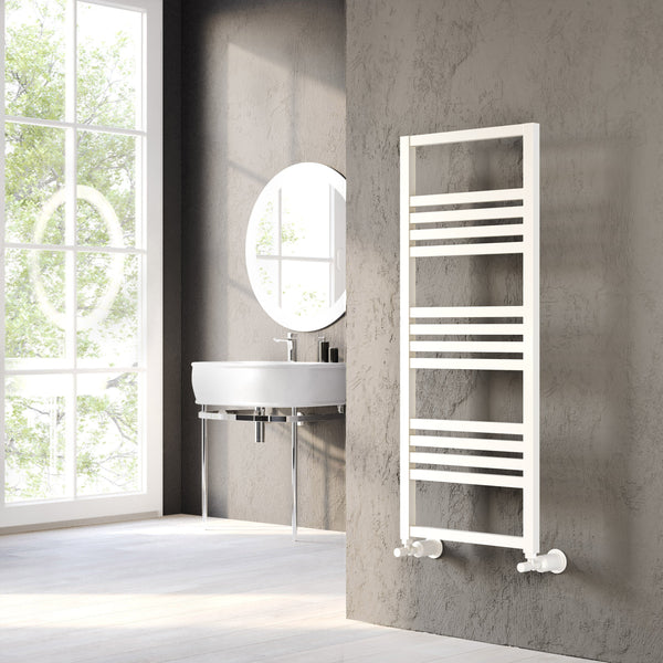 Whitby Vertical White Aluminium Radiator 1530mm (H) x 500mm (W)