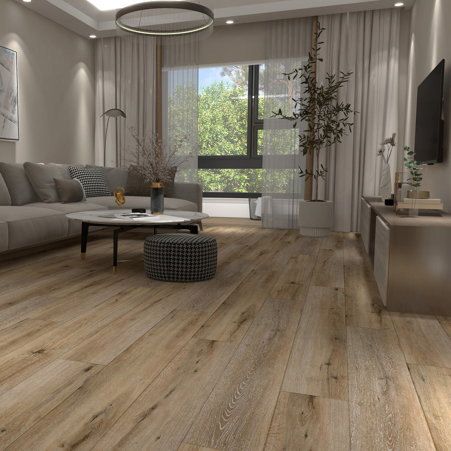 Ovara Washed & Smoked Oak Planks LVT Flooring: 5.5 x 180 x 1,220 mm