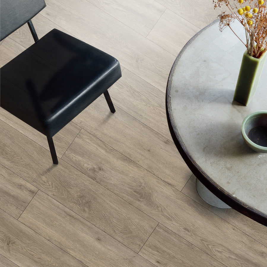 Ovara Pebble Grey Oak Planks LVT Flooring: 5.5 x 180 x 1,220 mm