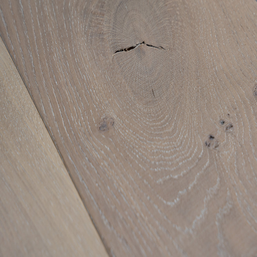 Ovara Antique Engineered Dunstanburgh Oak Planks Flooring, Brushed & Matt Lacquered Antique: 15.0 x 235 x 2,200 mm