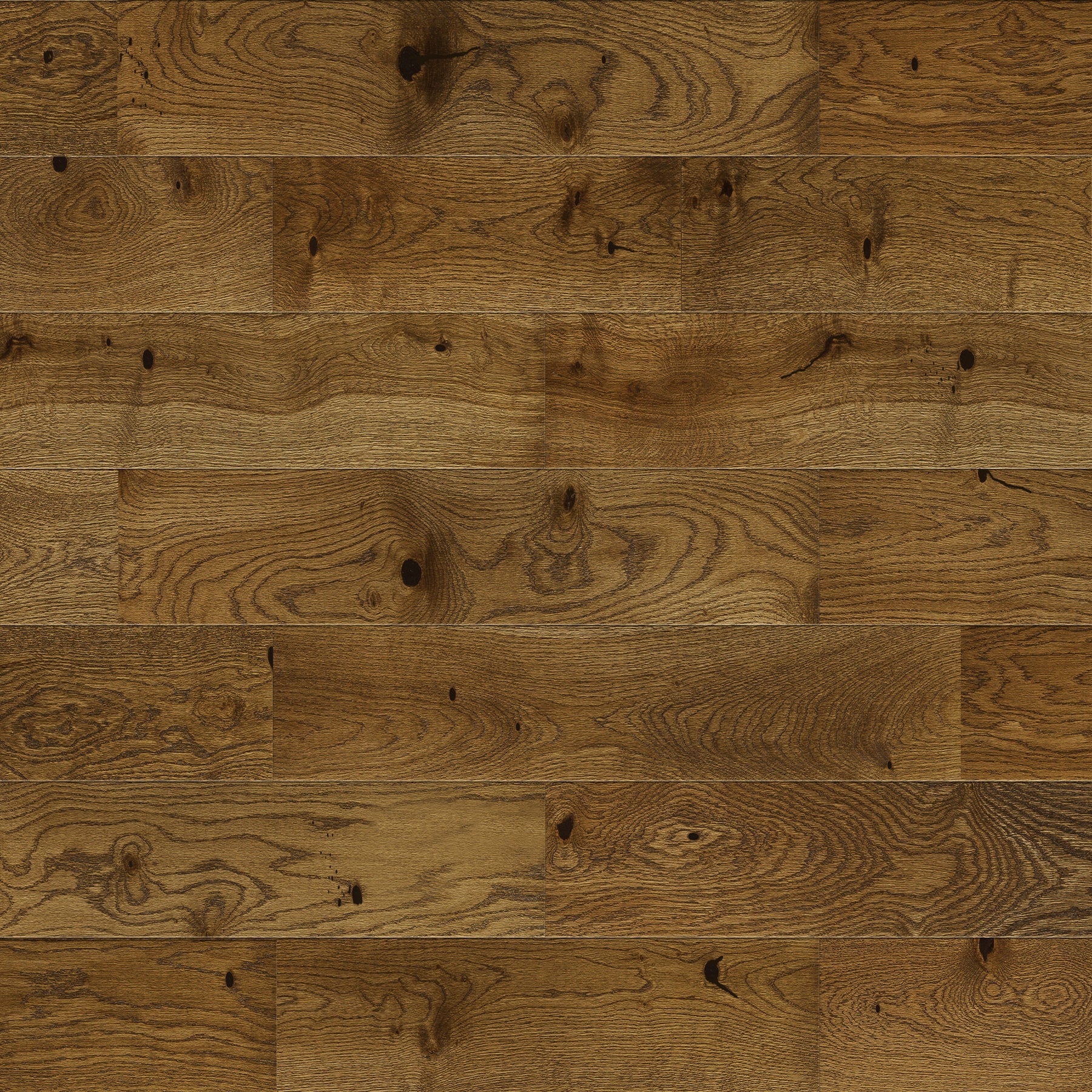 Ovara  Engineered Deep Smoked Oak Planks Flooring, Brushed & Matt Lacquered: 14.0 x 130 x 1,092 mm