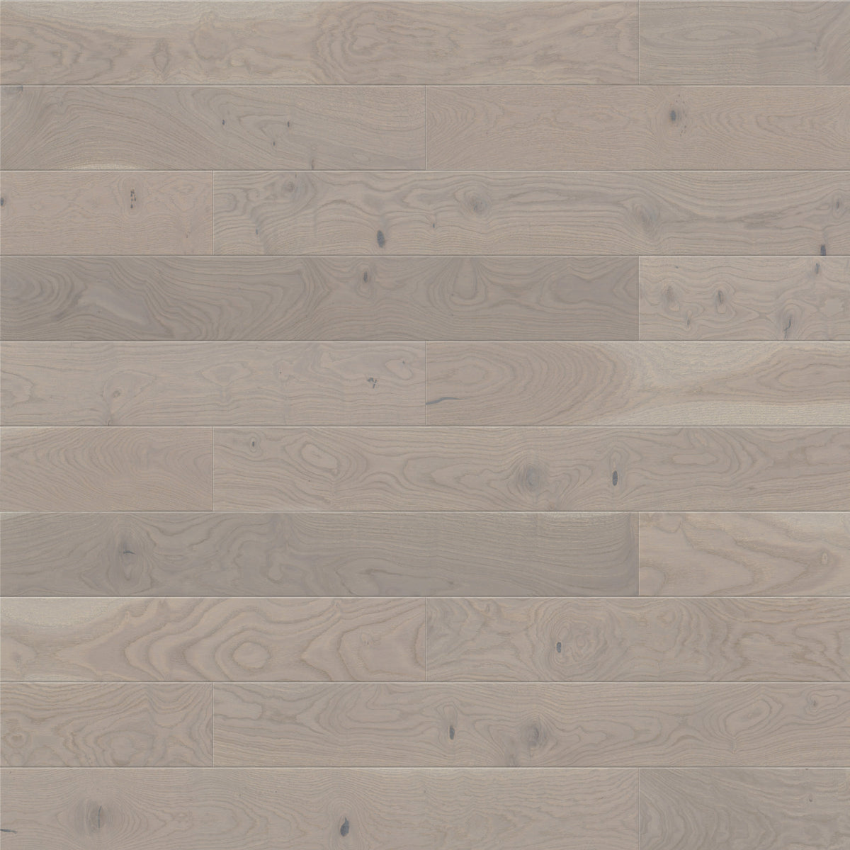 Ovara Engineered Grey Oak Planks Flooring, Brushed & Matt Lacquered: 14.0 x 155 x 1,092 mm