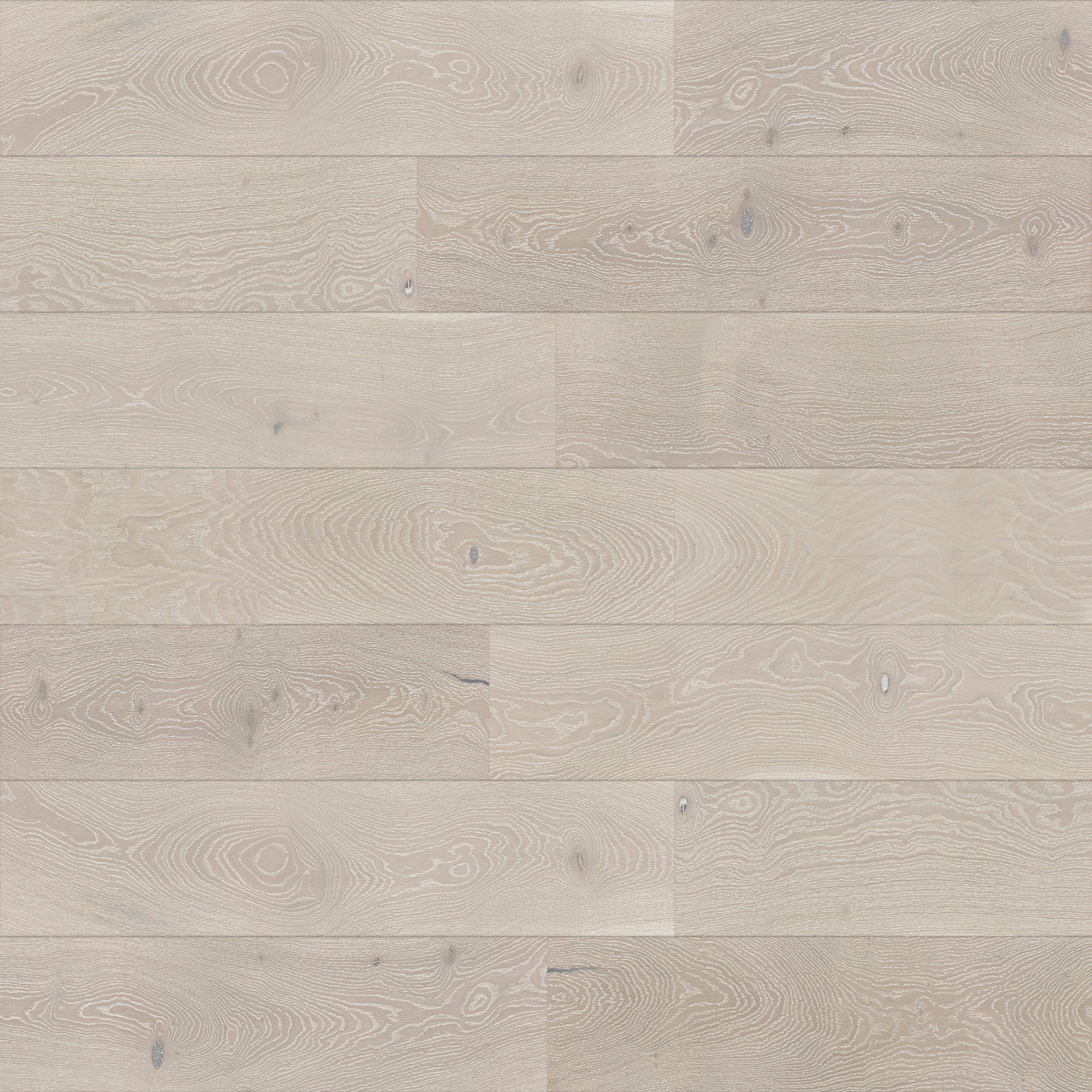 Ovara  Engineered Clay Grey Oak Planks Flooring, Brushed & Matt Lacquered: 14.0 x 180 x 1,800 mm