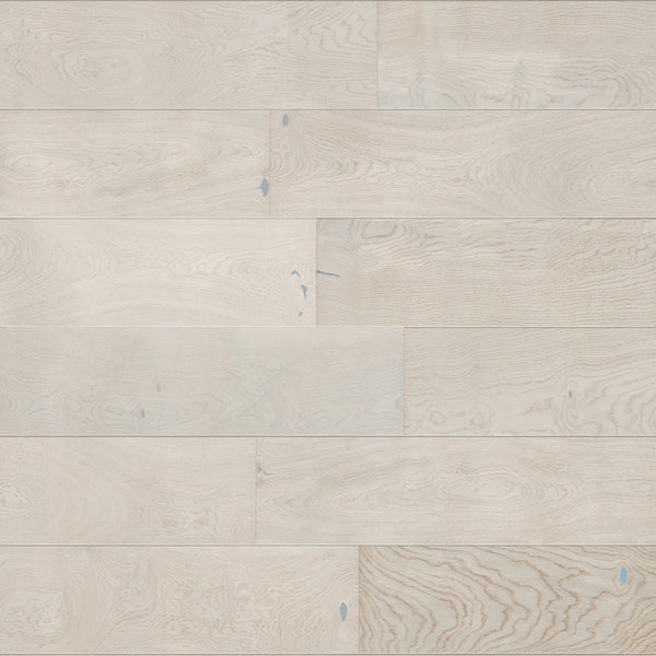 Ovara  Engineered Planked White Oak Planks Flooring, Brushed & Matt Lacquered: 14.0 x 180 x 1,800 mm