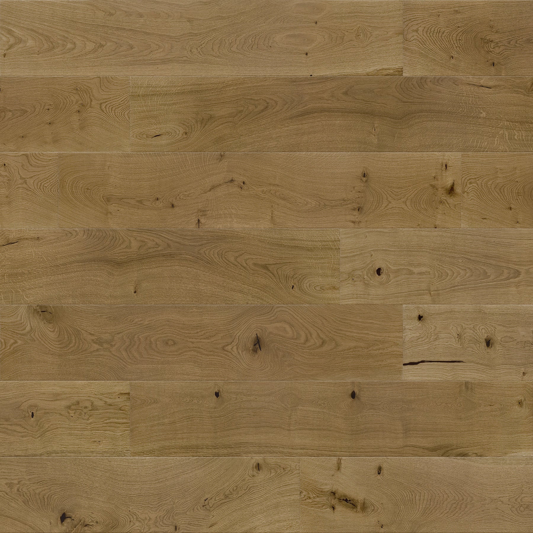 Ovara  Engineered Smoked Oak Planks Flooring, Brushed & Matt Lacquered: 14.0 x 180 x 1,800 mm