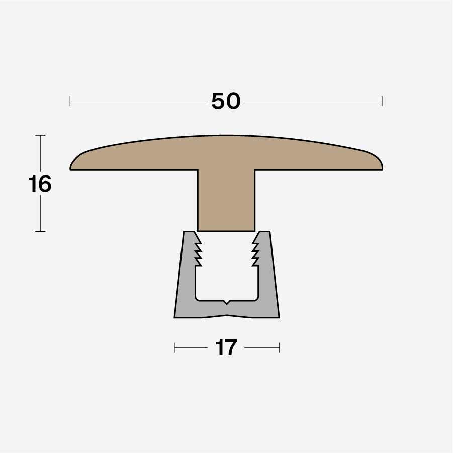 Boen Matching Twin Profile, Height Adjustable: 15-18mm, Band-2